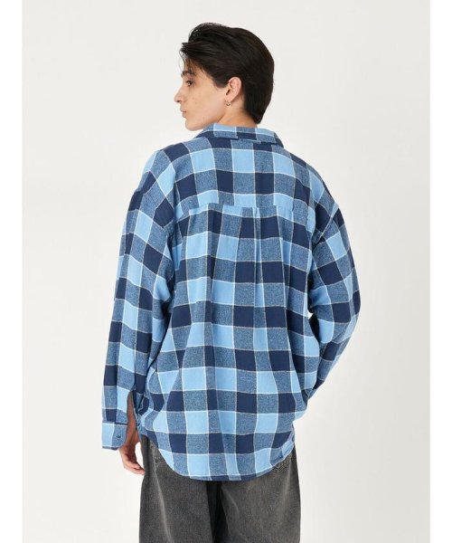 Levi's(リーバイス)/オーバーサイズ ワンポケットシャツ ROMAN SILVER LAKE BLUE/img02