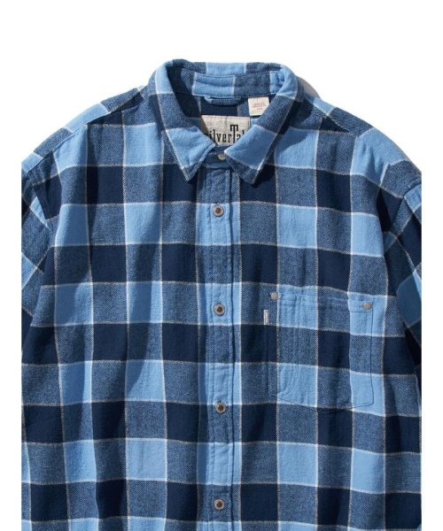 Levi's(リーバイス)/オーバーサイズ ワンポケットシャツ ROMAN SILVER LAKE BLUE/img05