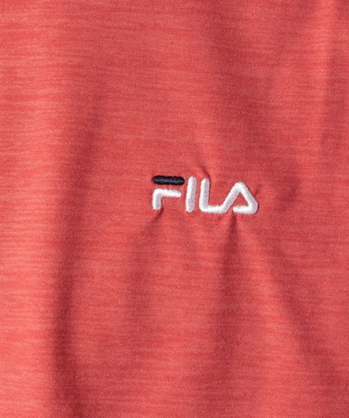 fila(men)(フィラ（メンズ）)/【ラン】吸水速乾 ストレッチ クルーネックロングTシャツ メンズ/img21