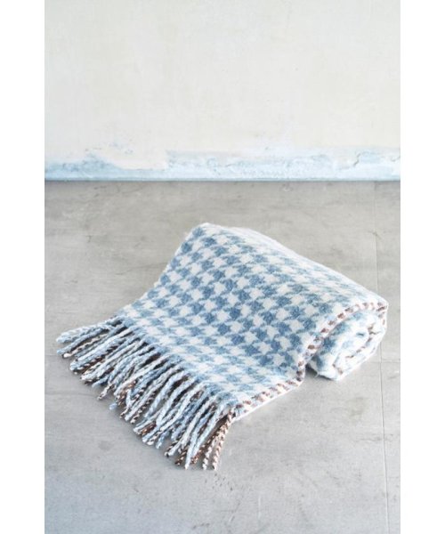 AZUL by moussy(アズールバイマウジー)/MULTI COLOR HOUNDSTOOTH STOLE/img10