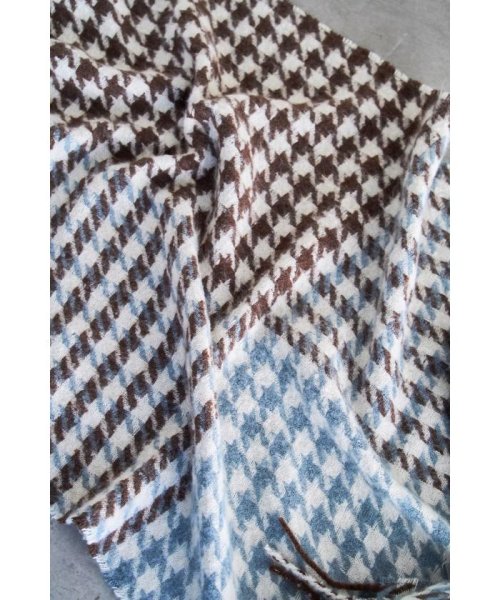 AZUL by moussy(アズールバイマウジー)/MULTI COLOR HOUNDSTOOTH STOLE/img11