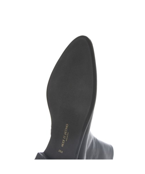 ストレッチショートブーツ ET JACOMO 本革