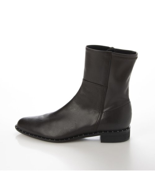 ストレッチショートブーツ ET JACOMO 本革