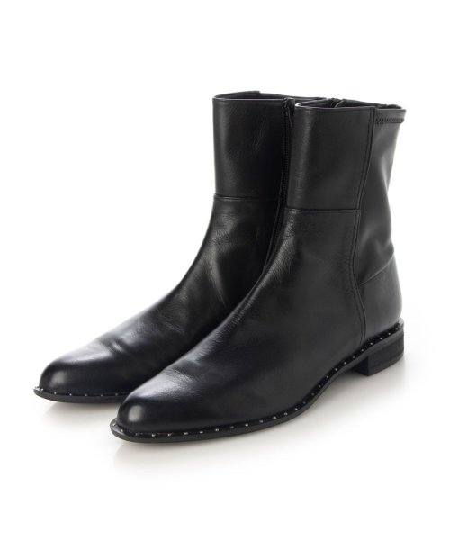 ストレッチショートブーツ ET JACOMO 本革