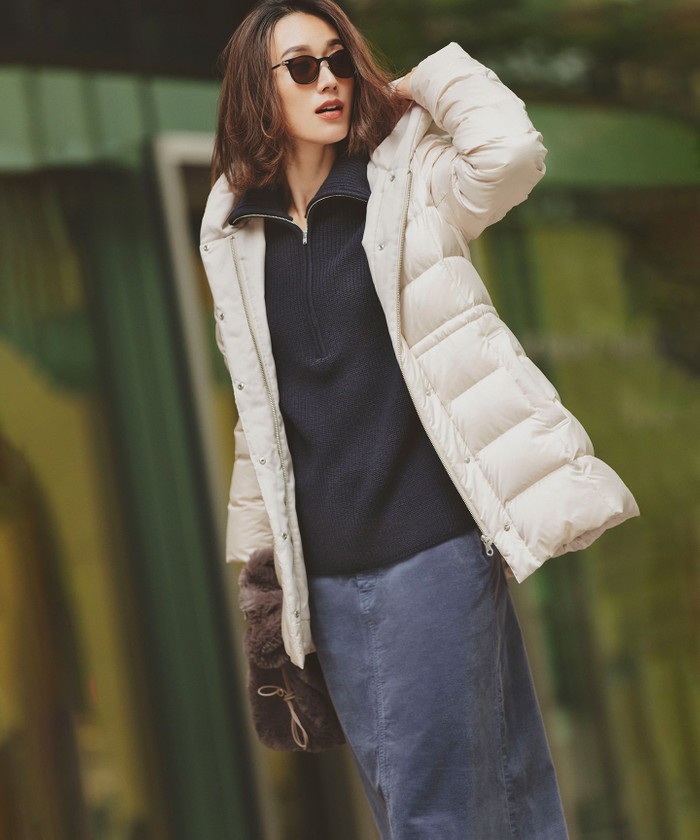 洗える】シレータフタ ショート ダウンコート(504998912)｜阪急百貨店