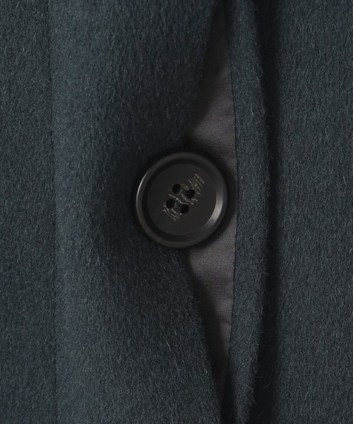 ウールカシミヤビーバー ノーカラー コート ウールカシミヤビーバー 品番 コート