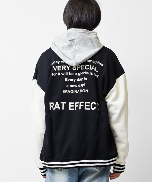 RAT EFFECT(ラット エフェクト)/裏起毛スタジャン/img01