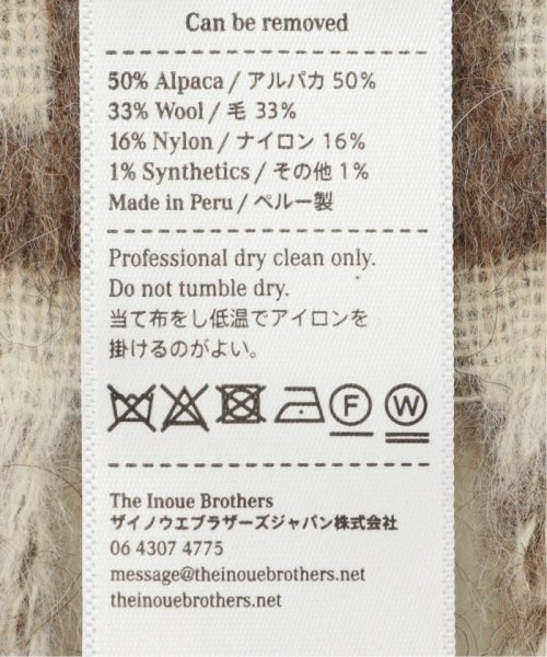 JOURNAL STANDARD(ジャーナルスタンダード)/【THE INOUE BROTHERS / ザ イノウエブラザーズ】Blanket Pattern/img03