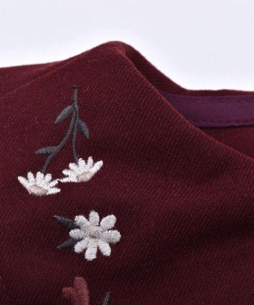 SLAP SLIP(スラップスリップ)/【 お揃い 】 セーラー カラー 花 刺繍 ジャンパースカート (90~130c/img14