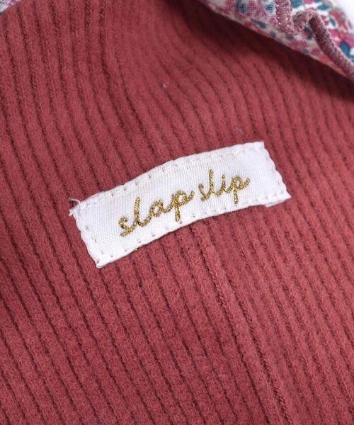 SLAP SLIP BABY(スラップスリップベビー)/【 お揃い 】 花柄 プリント スモッキング 刺繍 ドッキング Wフェイス ロン/img07
