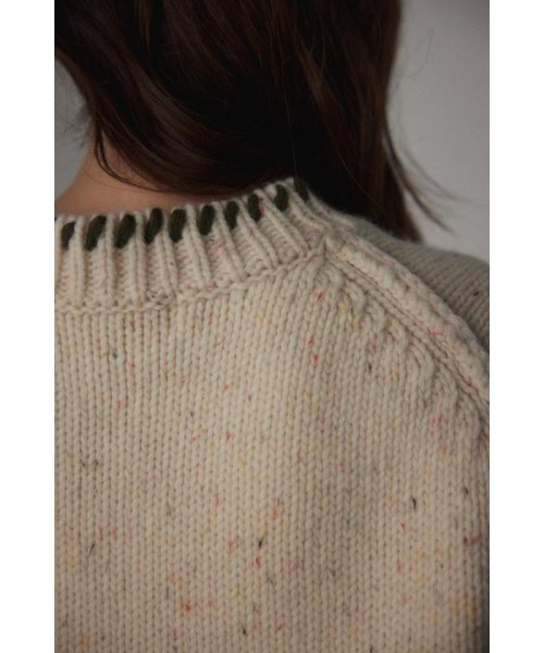 BLACK BY MOUSSY(ブラックバイマウジー)/hand knit stitch vest/img06