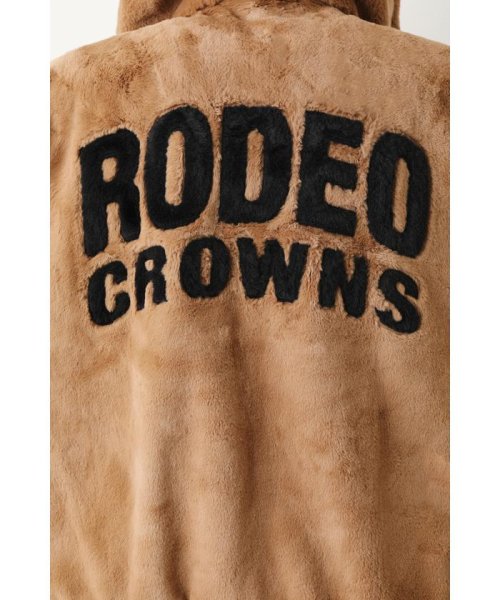 RODEO CROWNS WIDE BOWL(ロデオクラウンズワイドボウル)/メンズエコファーロゴブルゾン/img06