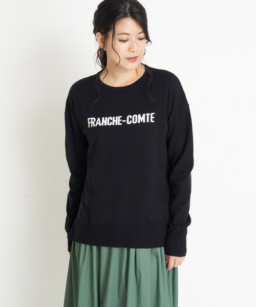 comfy Couture(コンフィー クチュール)/インターシャ編みニット/img01