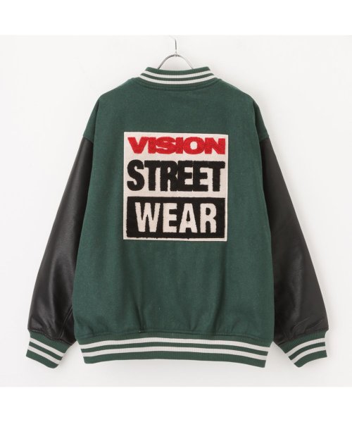 MAC HOUSE(men)(マックハウス（メンズ）)/VISION STREET WEAR ヴィジョンストリートウェア マグロゴメルトンPUスタジャン 2905007－A/img02