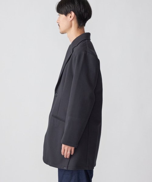 SHIPS: ダウンファブリック ストレッチ ハーフコート (チェスターコート) ストレッチ 品番 セットアップ対応 身長 やせ型/普段サイズ チェスターコート ハーフコート コーデュロイ 170cm/体重 53kg/体型 177cm/体重 62kg/体型