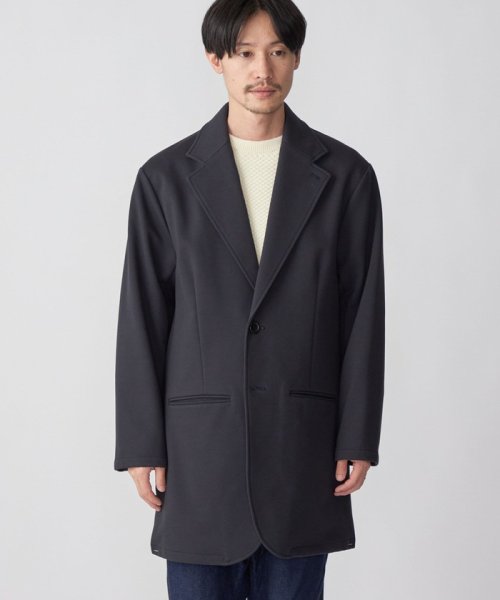 SHIPS: ダウンファブリック ストレッチ ハーフコート (チェスターコート) ストレッチ 品番 セットアップ対応 身長 やせ型/普段サイズ チェスターコート ハーフコート コーデュロイ 170cm/体重 53kg/体型 177cm/体重 62kg/体型