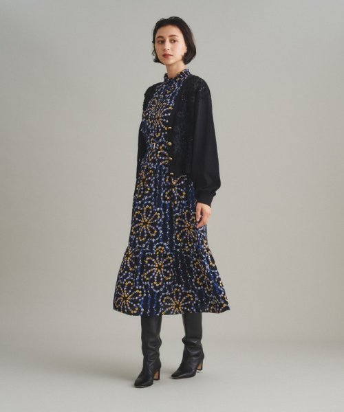 レース刺繍カーディガン 