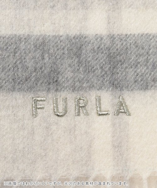 FURLA(フルラ)/WEB限定　ウールマフラー　ブロックチェック/img01