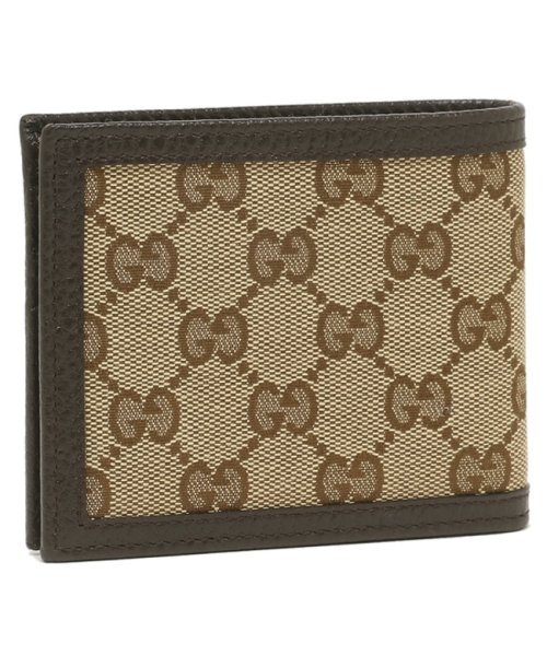 GUCCI(グッチ)/グッチ アウトレット 二つ折り財布 GGレザー ベージュ ブラウン レディース GUCCI 260987 KY9LN 9903/img03