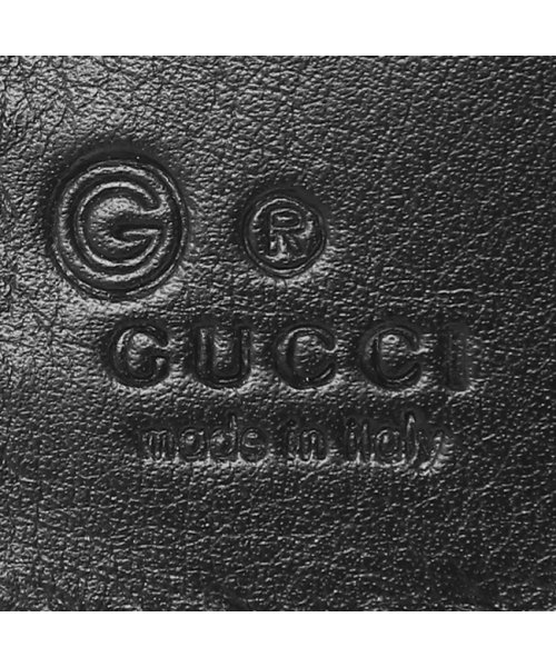 グッチ アウトレット 二つ折り財布 Ggレザー ブラック メンズ Gucci Bmj1n 1000 グッチ Gucci Magaseek
