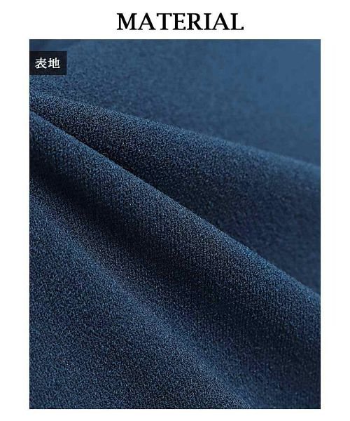 Rew-You(リューユ)/DaysPiece 韓国ドレス 膝丈 スカートセットアップ 袖付き ワンカラー/img05