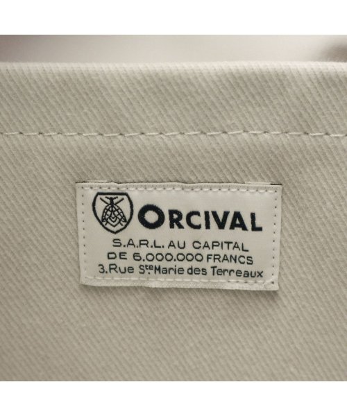 ORCIVAL(オーシバル)/オーシバル ORCIVAL CANVAS TOTE BAG SMALL アクリルコットントートバッグ・小 綿 トート B5 オーチバル OR－H0018 HBT/img18