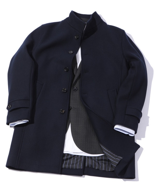 【値下】TENDERLOIN MELTON COAT 刺繍メルトン コート 俳優 渡部篤郎さん着用】Bellandi ファインウールメルトンコート