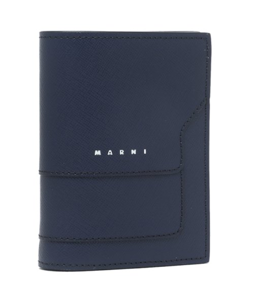 MARNI(マルニ)/マルニ 二つ折り財布 ミニ財布 ネイビー メンズ レディース MARNI PFMI0046U0 LV520 Z573N/img01