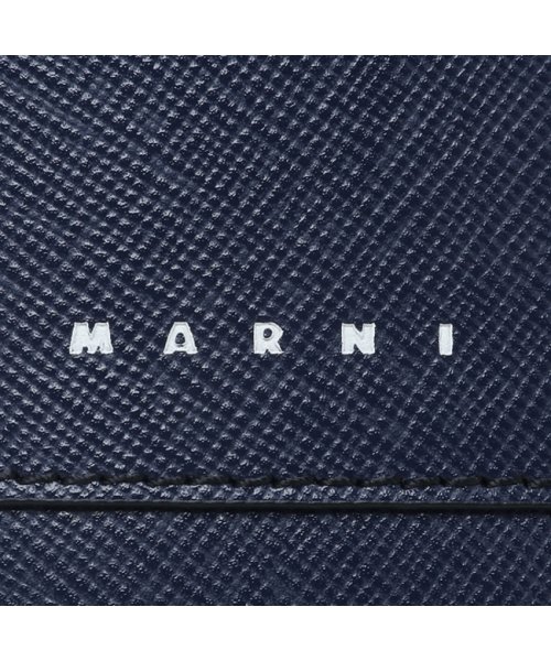 MARNI(マルニ)/マルニ 二つ折り財布 ミニ財布 ネイビー メンズ レディース MARNI PFMI0046U0 LV520 Z573N/img06