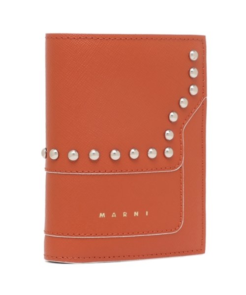 MARNI(マルニ)/マルニ 二つ折り財布 トランク ミニ財布 オレンジ メンズ レディース MARNI PFMOQ14ULP LV520 Z588W/img01