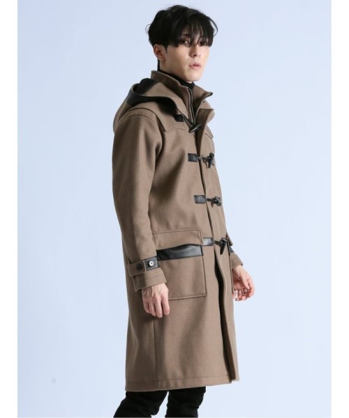 ウールライク ダッフルコート メンズ ブルゾン ライトアウター コート ビジネス カジュアル アウター 通勤 仕事 厚手 薄手 軽い 軽量 メンズ ライトアウター ビジネス カジュアル アウター 通勤 厚手 薄手 軽い