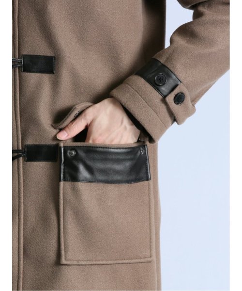 ウールライク ダッフルコート メンズ ブルゾン ライトアウター コート ビジネス カジュアル アウター 通勤 仕事 厚手 薄手 軽い 軽量 メンズ ライトアウター ビジネス カジュアル アウター 通勤 厚手 薄手 軽い