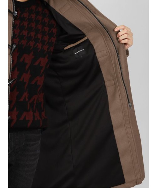 ウールライク ダッフルコート メンズ ブルゾン ライトアウター コート ビジネス カジュアル アウター 通勤 仕事 厚手 薄手 軽い 軽量 メンズ ライトアウター ビジネス カジュアル アウター 通勤 厚手 薄手 軽い