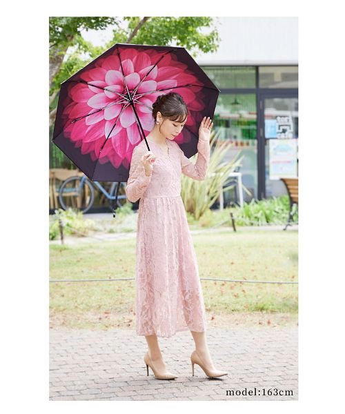 Sawa a la mode(サワアラモード)/大輪の花咲く晴雨兼用折りたたみ傘/img20