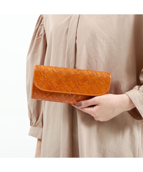 ダコタ 長財布 Dakota アロマティコ 財布 ギャルソン 小銭入れ かぶせ フラップ 本革 レザー 革 ロングウォレット メッシュ 軽量 0030823 ×1└