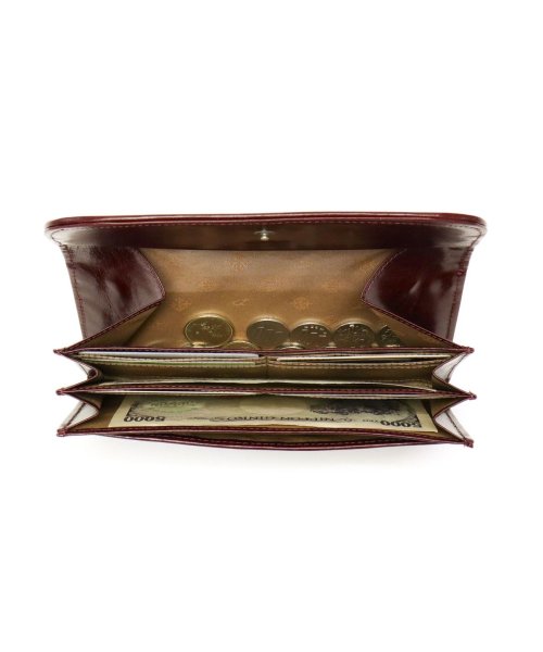 ダコタ 長財布 Dakota アロマティコ 財布 ギャルソン 小銭入れ かぶせ フラップ 本革 レザー 革 ロングウォレット メッシュ 軽量 0030823 ×1└