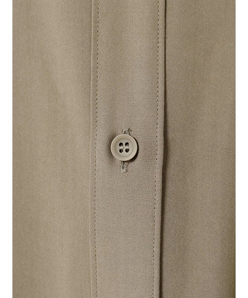 mizuiro ind R/Tスタンドカラーシャツ 