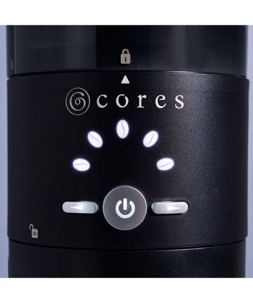 Cores(コレス)/【日本正規品】コレス 電動コーヒーミル Cores コーングラインダー コーン式グラインダー コーン式 コーヒーミル コーヒー ドリップ 無段階調節 C330/img05