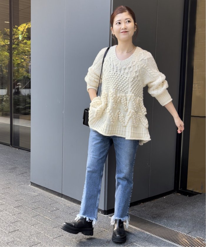 【Venit/ヴェニット】Hand Alan knit