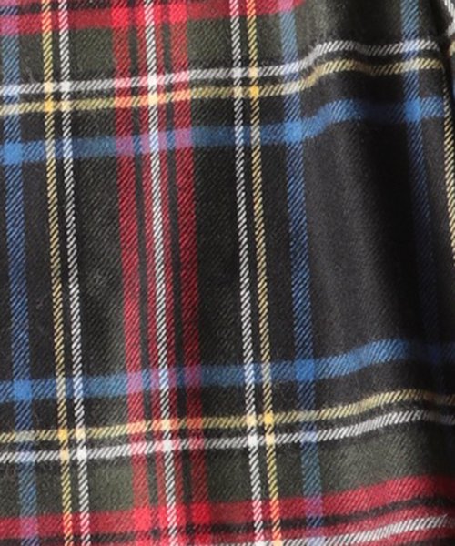 Johnstons(ジョンストンズ)/【Johnstons / ジョンストンズ】タータン チェック 無地 ストール / マフラー WD000446AW22　PLAIN/TARTAN メリノウール/img02