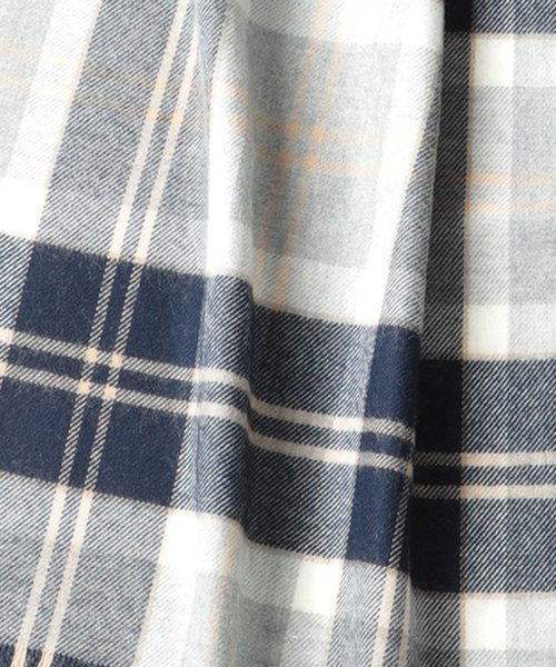 Johnstons(ジョンストンズ)/【Johnstons / ジョンストンズ】タータン チェック 無地 ストール / マフラー WD000446AW22　PLAIN/TARTAN メリノウール/img05