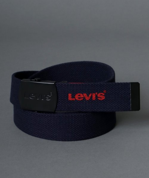 SITRY(SITRY)/★【SITRY】【Levi's】リーバイス ブラックバックル GIベルト / メンズ レディース ベルト ガチャベルト カジュアル/img07