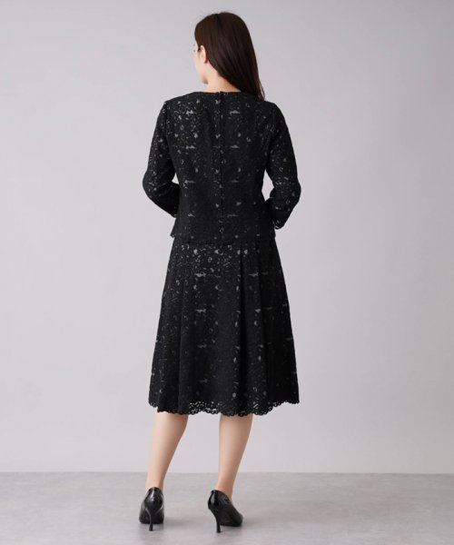 【セレモニー】レースブラウススーツ 