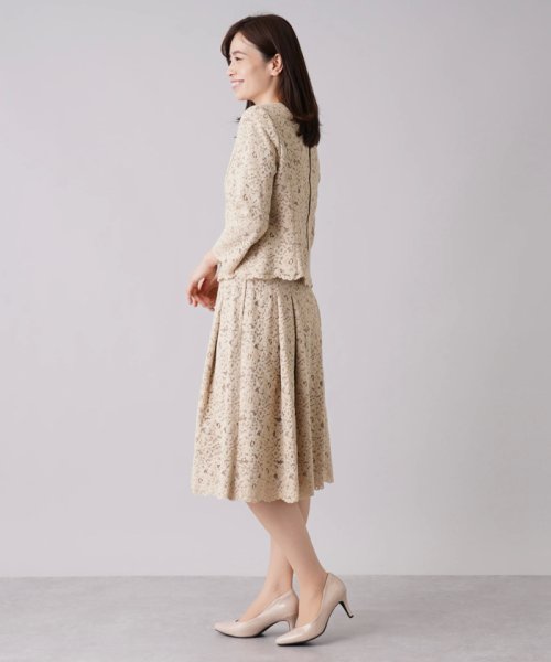 【セレモニー】レースブラウススーツ 