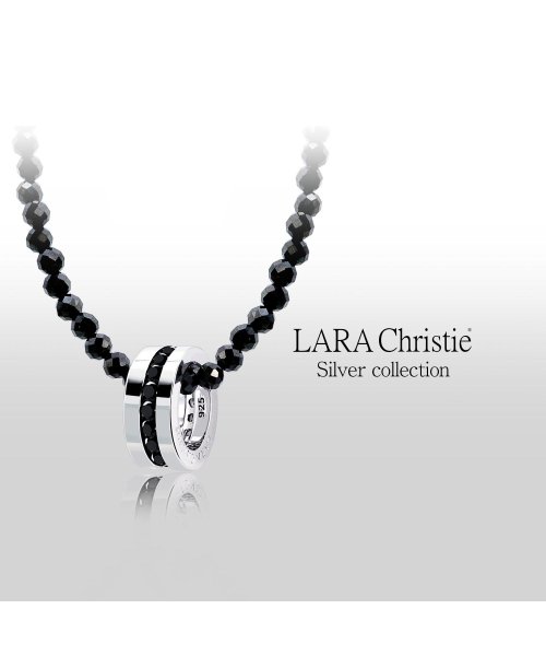 LARA Christie(ララクリスティー)/ララクリスティー エタニティ ネックレス ブラックスピネルモデル [ BLACK Label ] cp471－bs－b/img04
