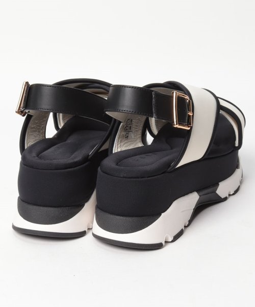 マルニ MARNI サンダル テックファブリック クリスクロスウェッジサンダル 