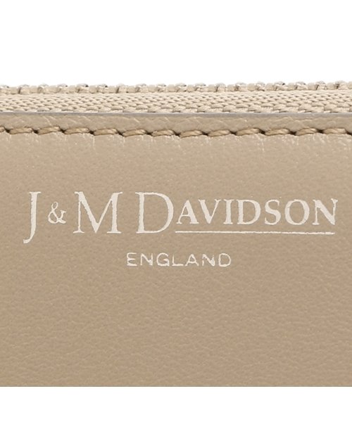 J&M DAVIDSON(ジェイアンドエム　デヴィッドソン)/ジェイアンドエムデヴィッドソン 二つ折り財布 ミニ財布 コインケース ベージュ レディース J&M DAVIDSON SSZW0XX SCXX 951S/img06