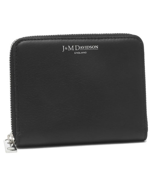 J&M DAVIDSON(ジェイアンドエム　デヴィッドソン)/ジェイアンドエムデヴィッドソン 二つ折り財布 ミニ財布 コインケース ブラック レディース J&M DAVIDSON SSZW0XX SCXX 999S/img01