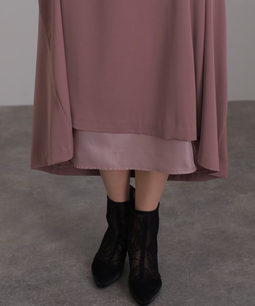 2WAYフロッキードットボレロ＆キャミワンピース 