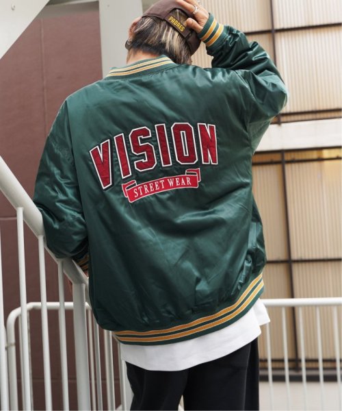 VENCE　EXCHANGE(ヴァンス　エクスチェンジ)/VISION STREET WEAR ビジョンストリートウェア リバーシブルキルティングブルゾン/img40